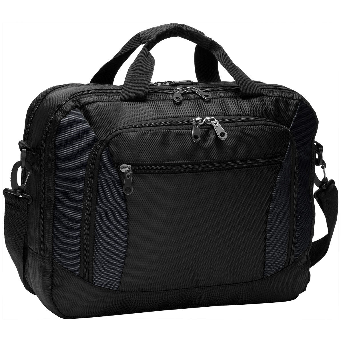 Black Briefcases - Port Authority - Clamshell Design