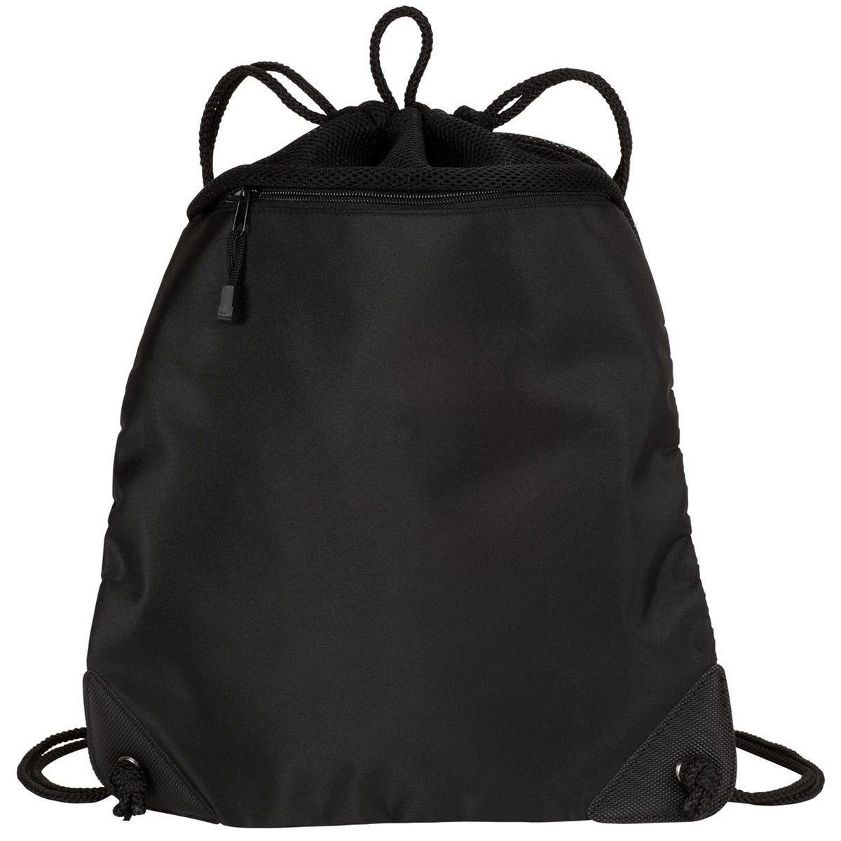Black Cinch Pack - Port Authority - Durable Design