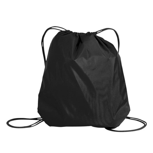 Black Cinch Packs - Port Authority - Durable Nylon