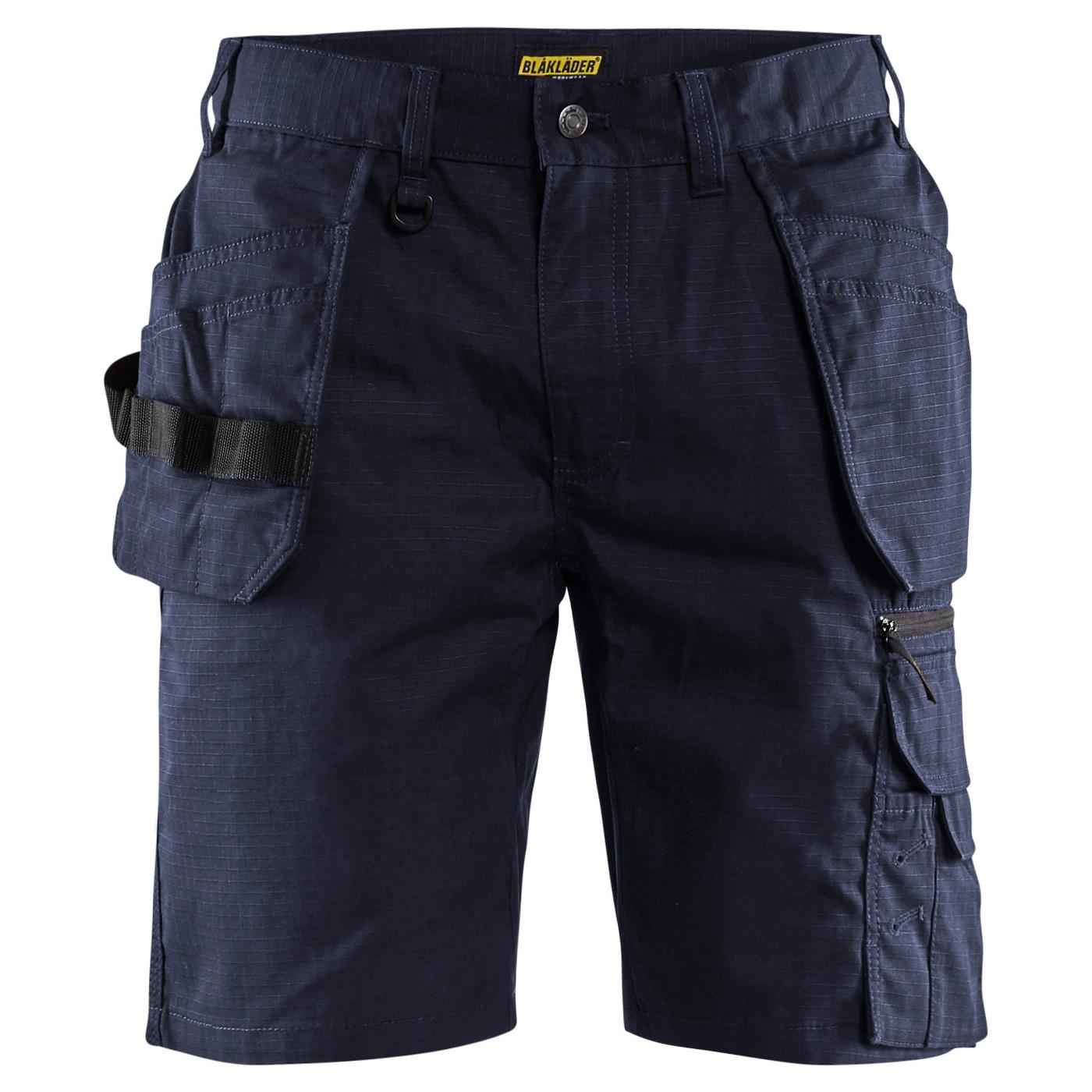 Black Durable Work Shorts - Blaklader - Utility Pockets