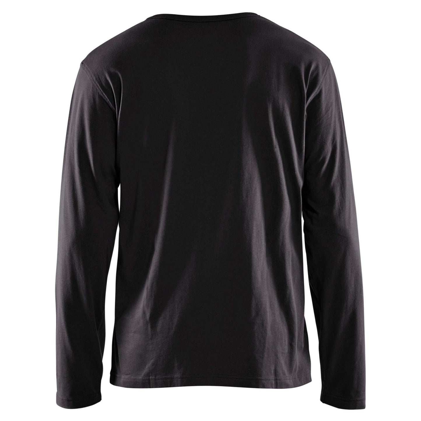Black Long Sleeve T-Shirt - Blaklader - Cotton Comfort