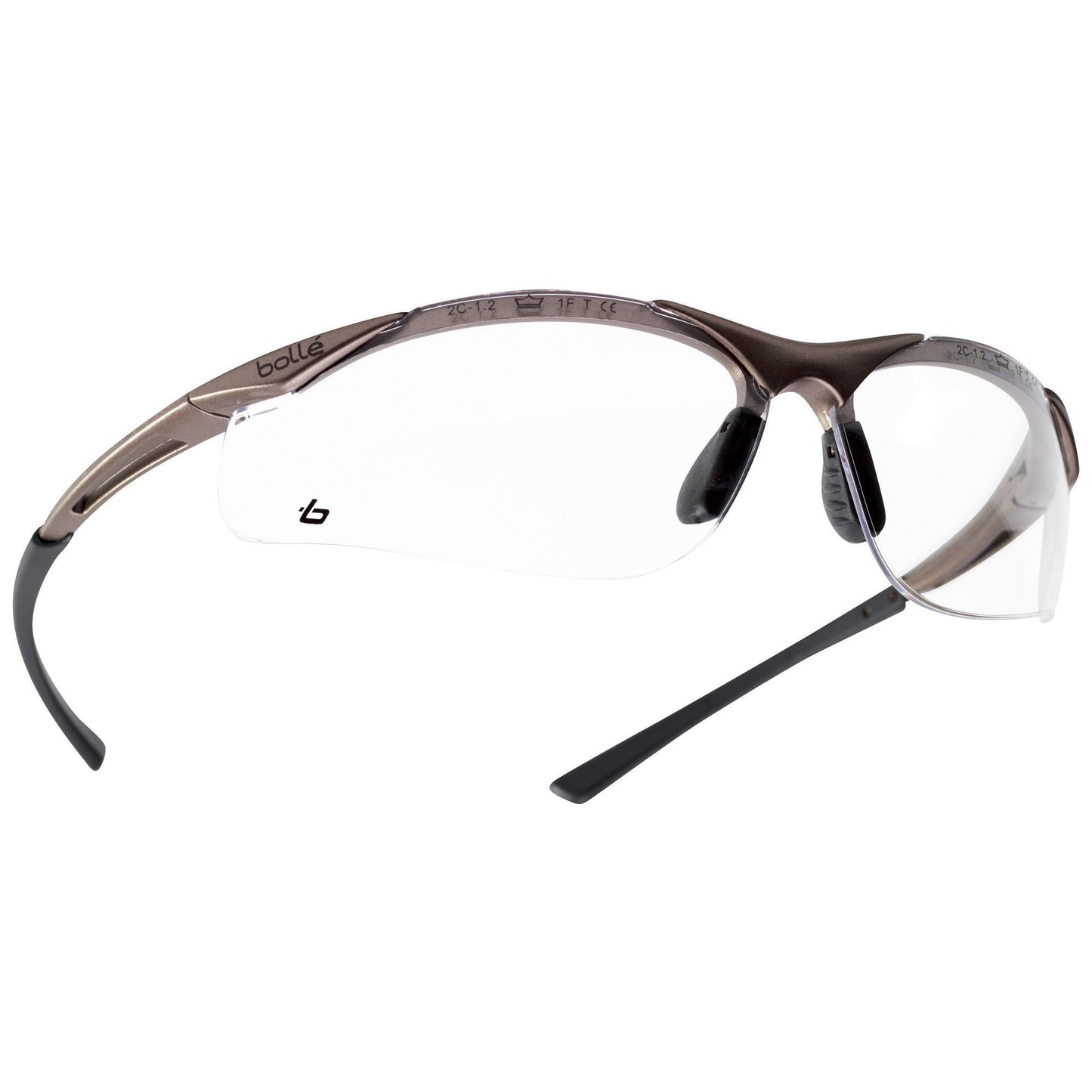 Clear Anti-Fog Lens Glasses - Bolle - Adjustable Fit