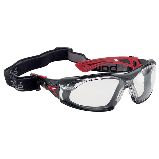 Clear Platinum Anti-Fog Lens Glasses - Bolle - Sporty Design