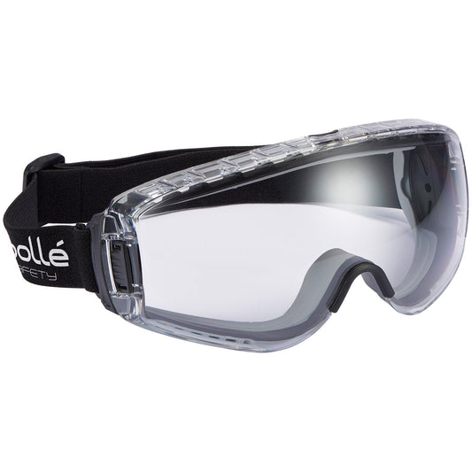 Clear Platinum Anti-Fog Goggles - Bolle - Adjustable Fit