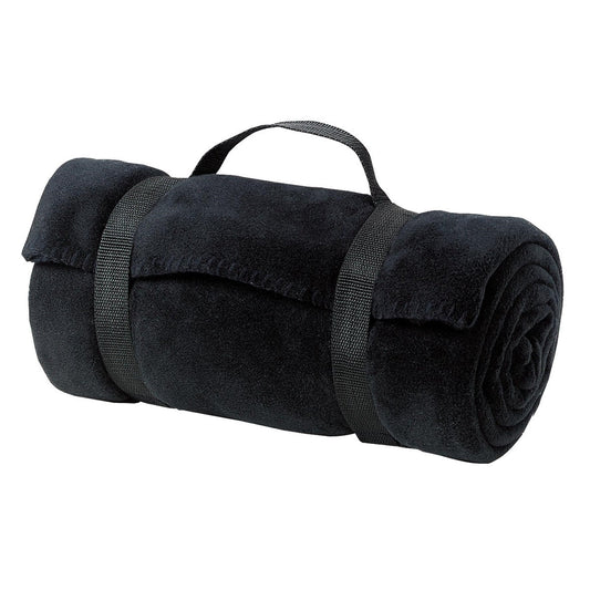 Black Blankets - Port Authority - Soft Fleece - Durable Quality