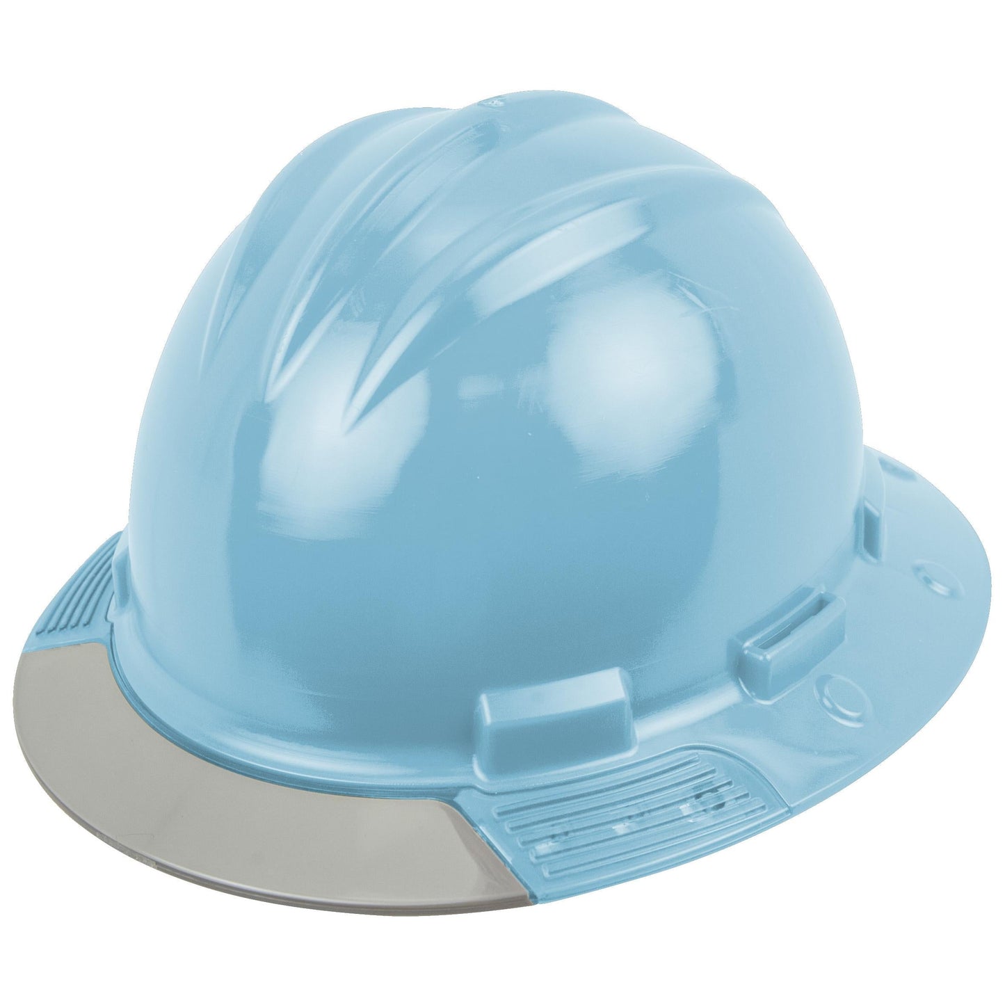 Grey Visor Hard Hats - Bullard - Full Brim Suspension Black