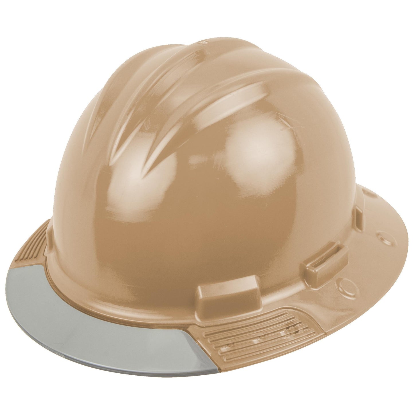 Grey Visor Hard Hats - Bullard - Full Brim Suspension Black