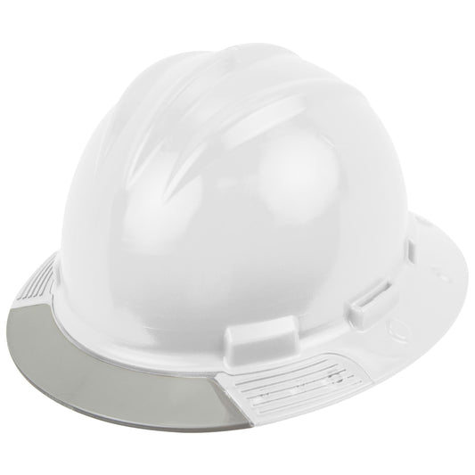 Grey Visor Hard Hats - Bullard - Full Brim Suspension Black