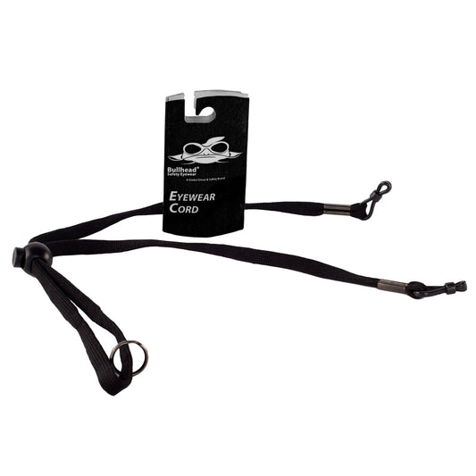 Black Lanyards - Bullhead Safety - Elastic Cord