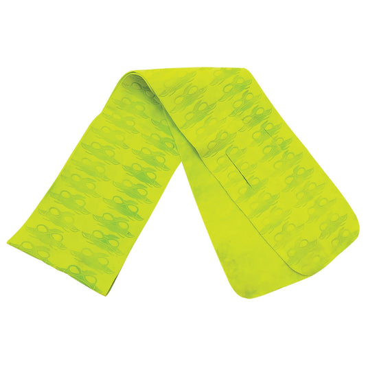 Yellow/Lime Cooling Towels - Bullhead Safety - Anti-Microbial