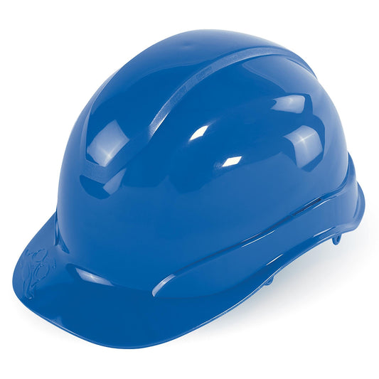 Blue Hard Hats - Bullhead Safety - Lightweight Durable