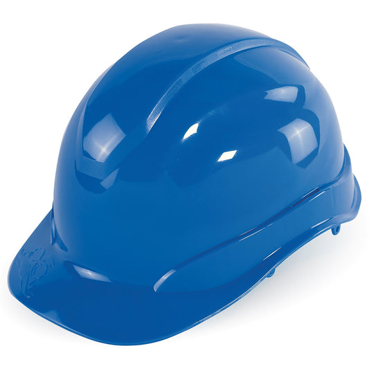 Blue Hard Hats - Bullhead Safety - Lightweight Design