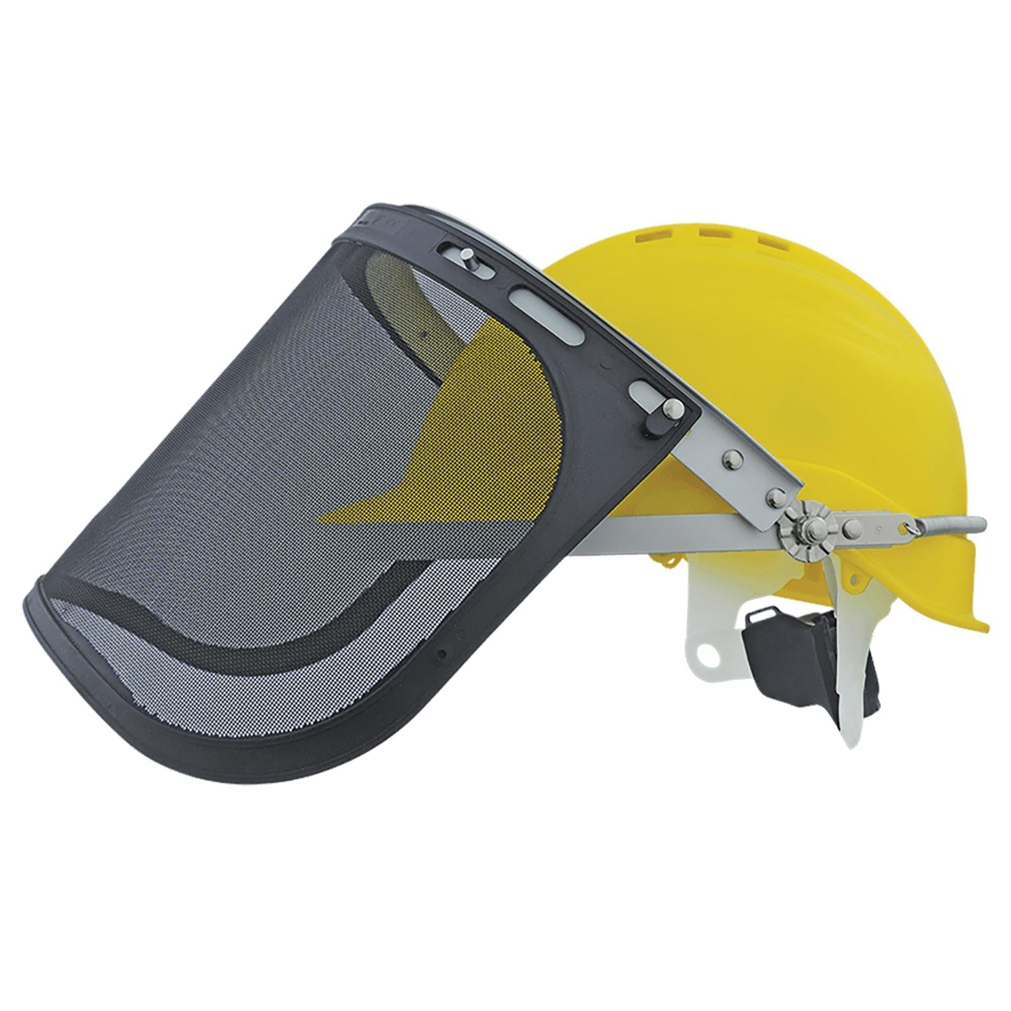 Black Face Shields - Bullhead Safety - Durable Mesh Design