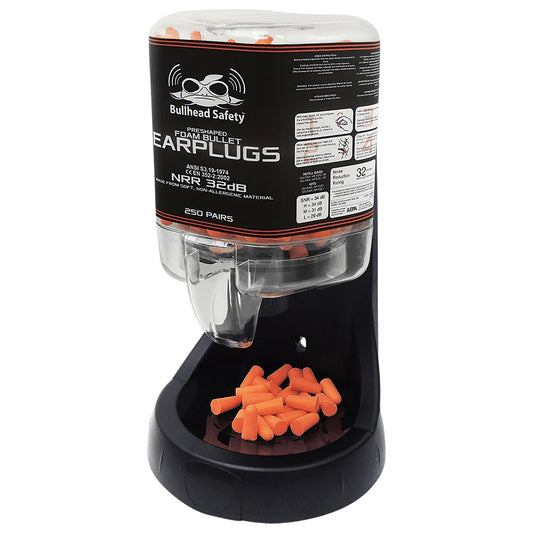 250 Pairs Ear Plug Dispensers - Bullhead Safety - Foam Safe