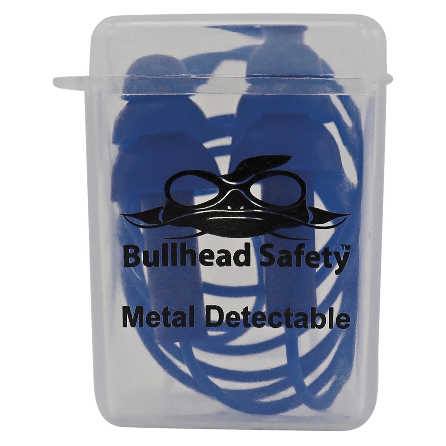 Blue Ear Plugs - Bullhead Safety - Reusable Silicone