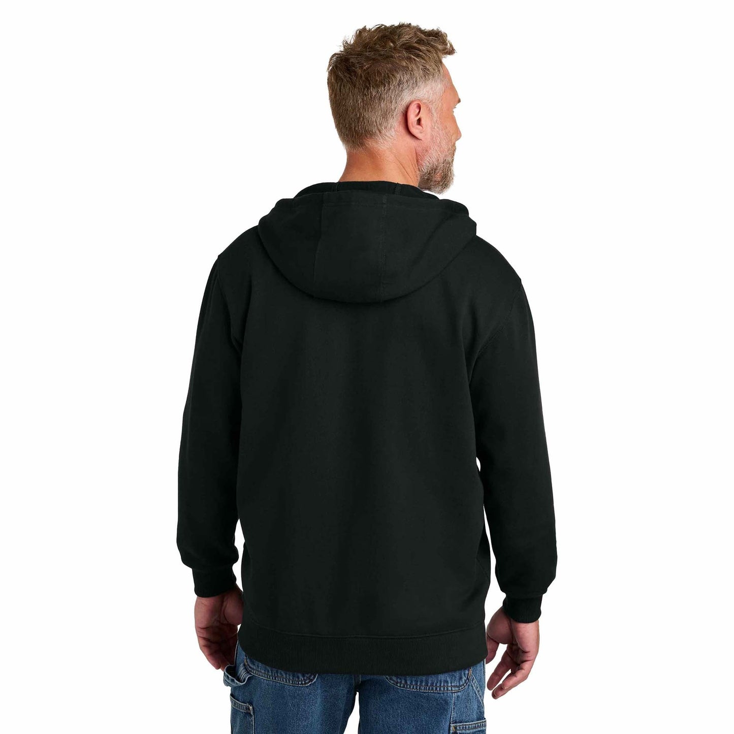 Black Sweatshirts - Cornerstone - Tough Fleece Hoodie - Durable