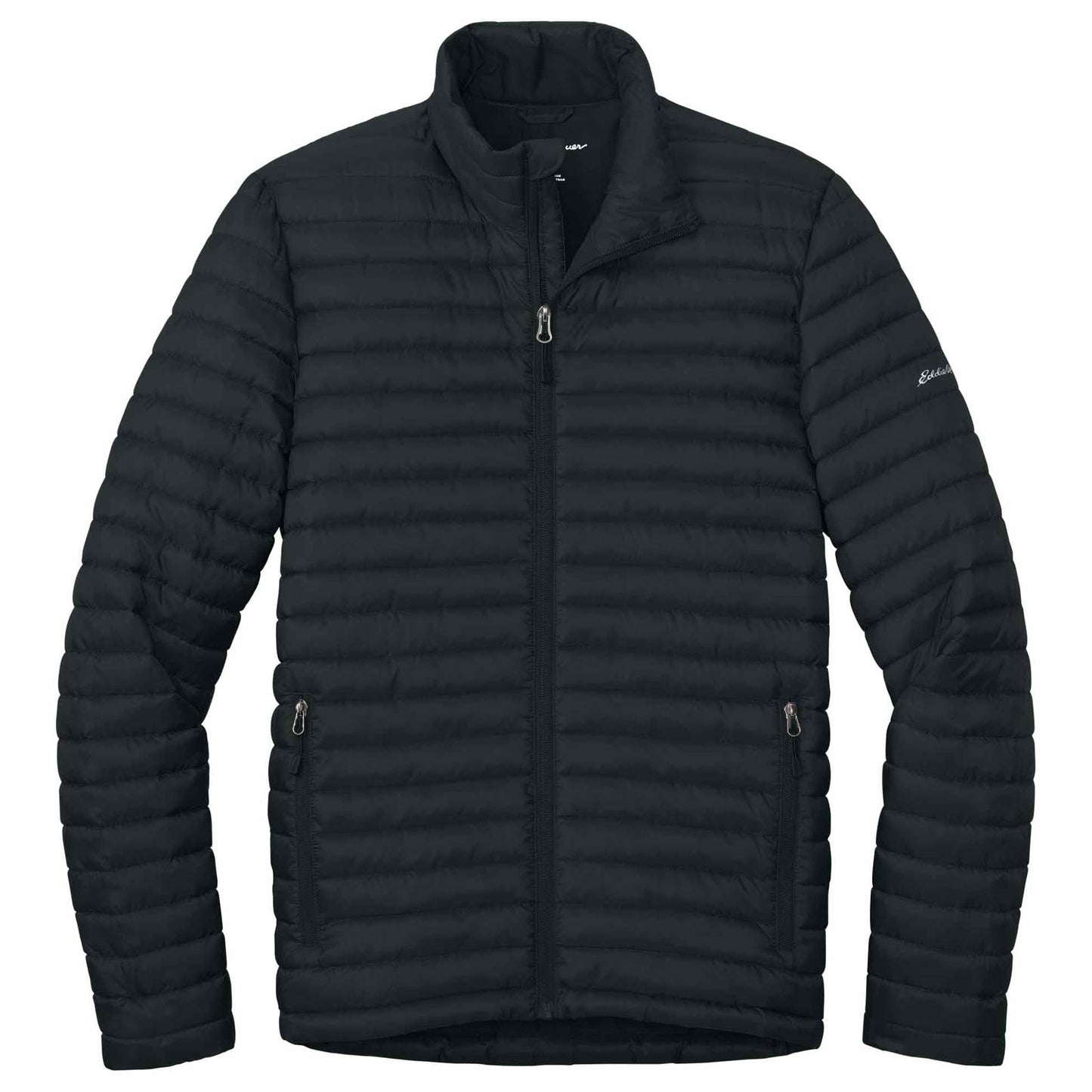 Black Quilted Jacket - Eddie Bauer - Packable Style