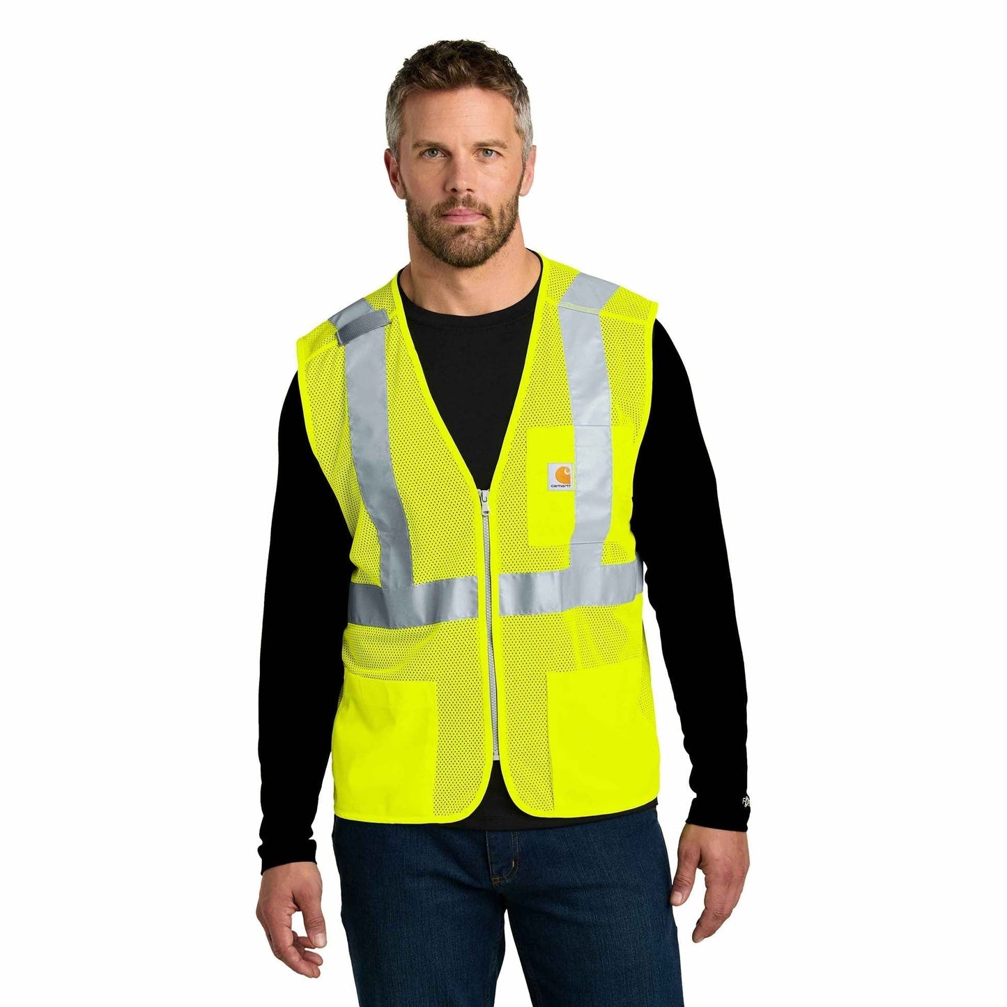 Brite Lime Safety Vest - Carhartt - ANSI Compliant