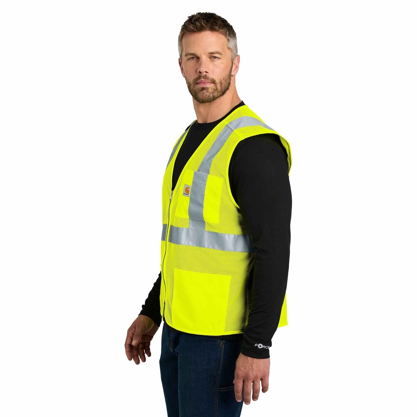 Brite Lime Safety Vest - Carhartt - ANSI Compliant