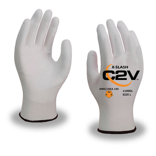 White String Knit Gloves - C2V - Excellent Grip