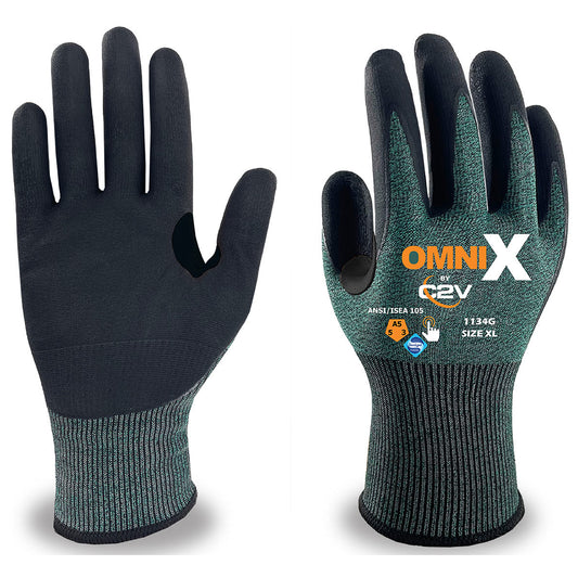 Touchscreen Knit Gloves - C2V - Cut Resistant