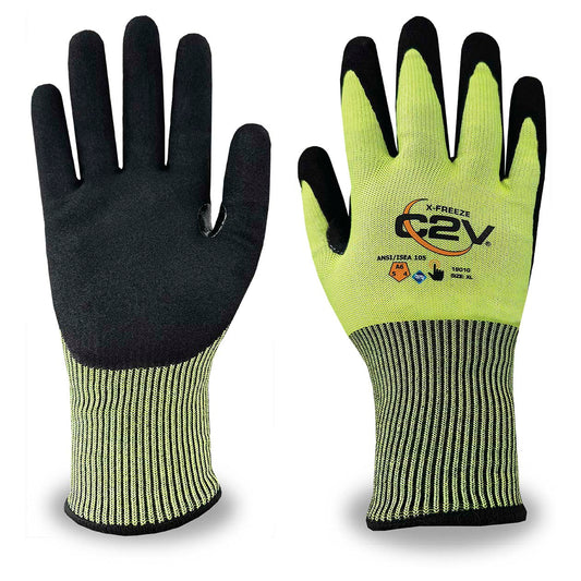 Sandy Foam Nitrile Gloves - C2V - Unbeatable Grip