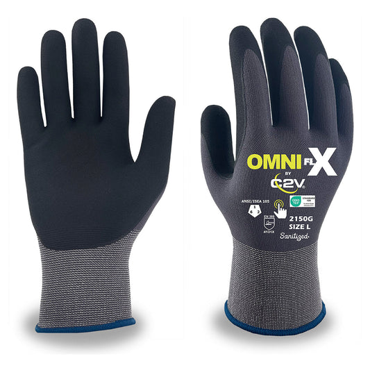 Foam Nitrile Coated Gloves - C2V - Durable Design