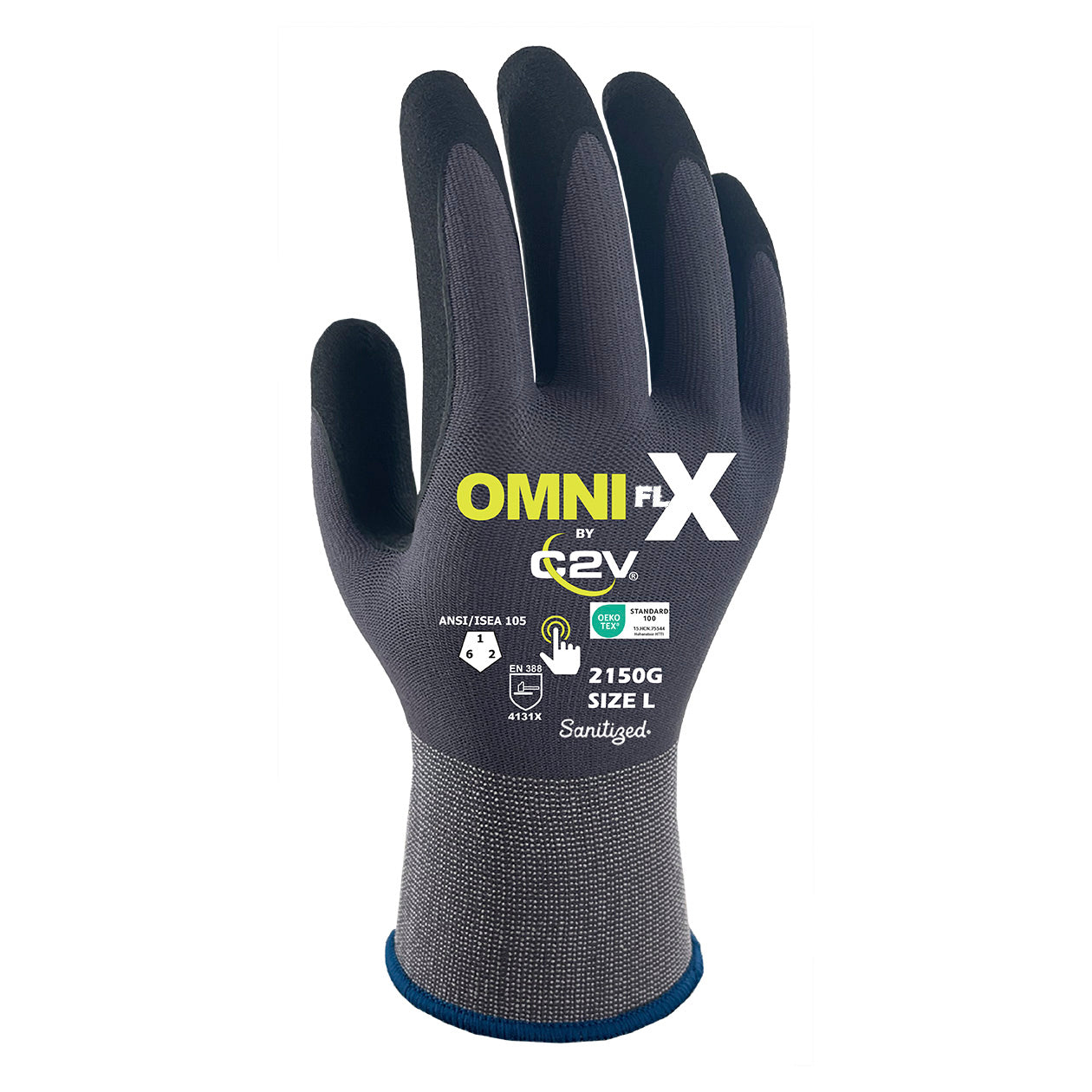 Foam Nitrile Coated Gloves - C2V - Durable Design