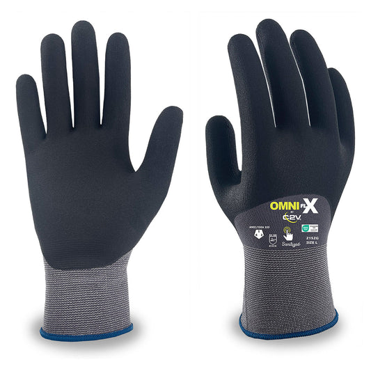 3/4 Nitrile Coated Gloves - C2V - Durable Grip