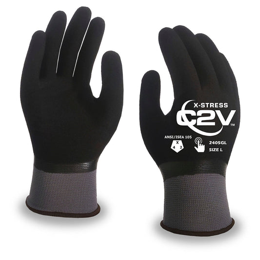 Sandy Nitrile Coating Gloves - brand - Durable Knit Design