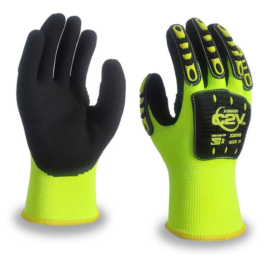 Sandy Nitrile Coated Gloves - C2V - Impact Protection