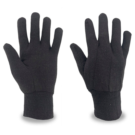 Brown Cotton Gloves - C2V - Comfortable Fit