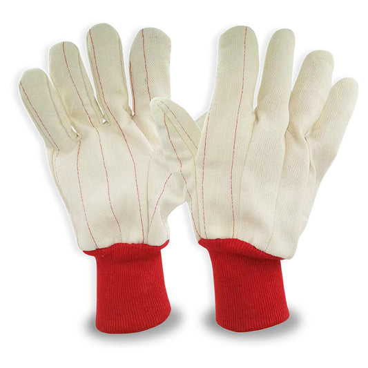 White Cotton Gloves - C2V - Durable Cotton Canvas