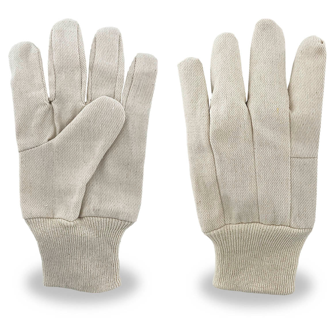 White Cotton Gloves - C2V - Durable Canvas Material