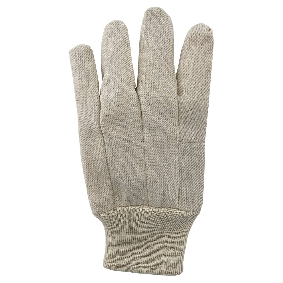 White Cotton Gloves - C2V - Durable Canvas Material
