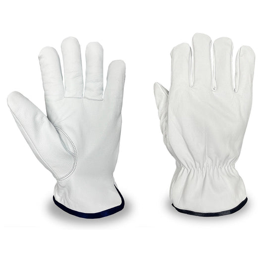 Split Cowhide Back Leather Gloves - C2V - Durable Design