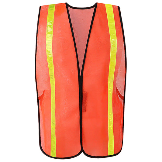 Orange Safety Vest - C2V - Non-Rated Mesh Design