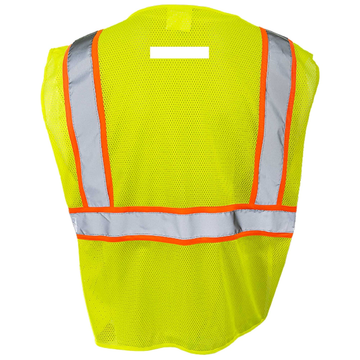 Yellow/Lime Safety Vest - C2V - D-Ring Mesh