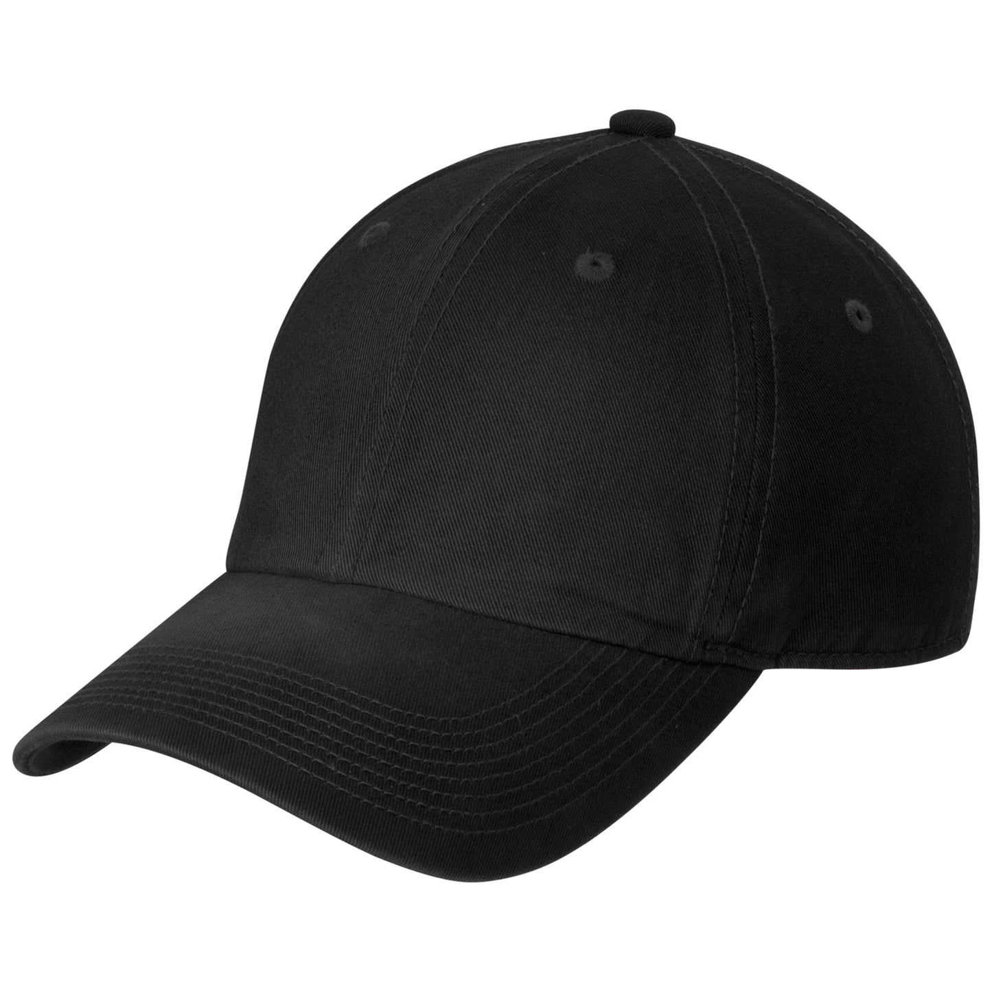 Black Ball Caps - Port Authority - Comfortable Cotton
