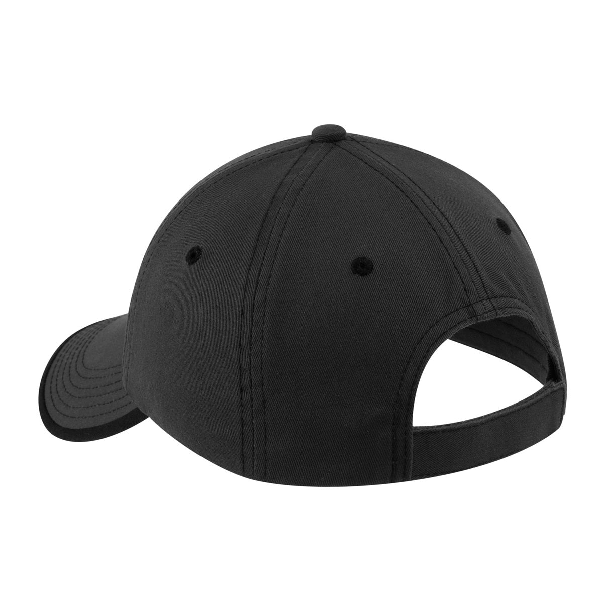 Black/Stone Ball Caps - Port Authority - Vintage Style