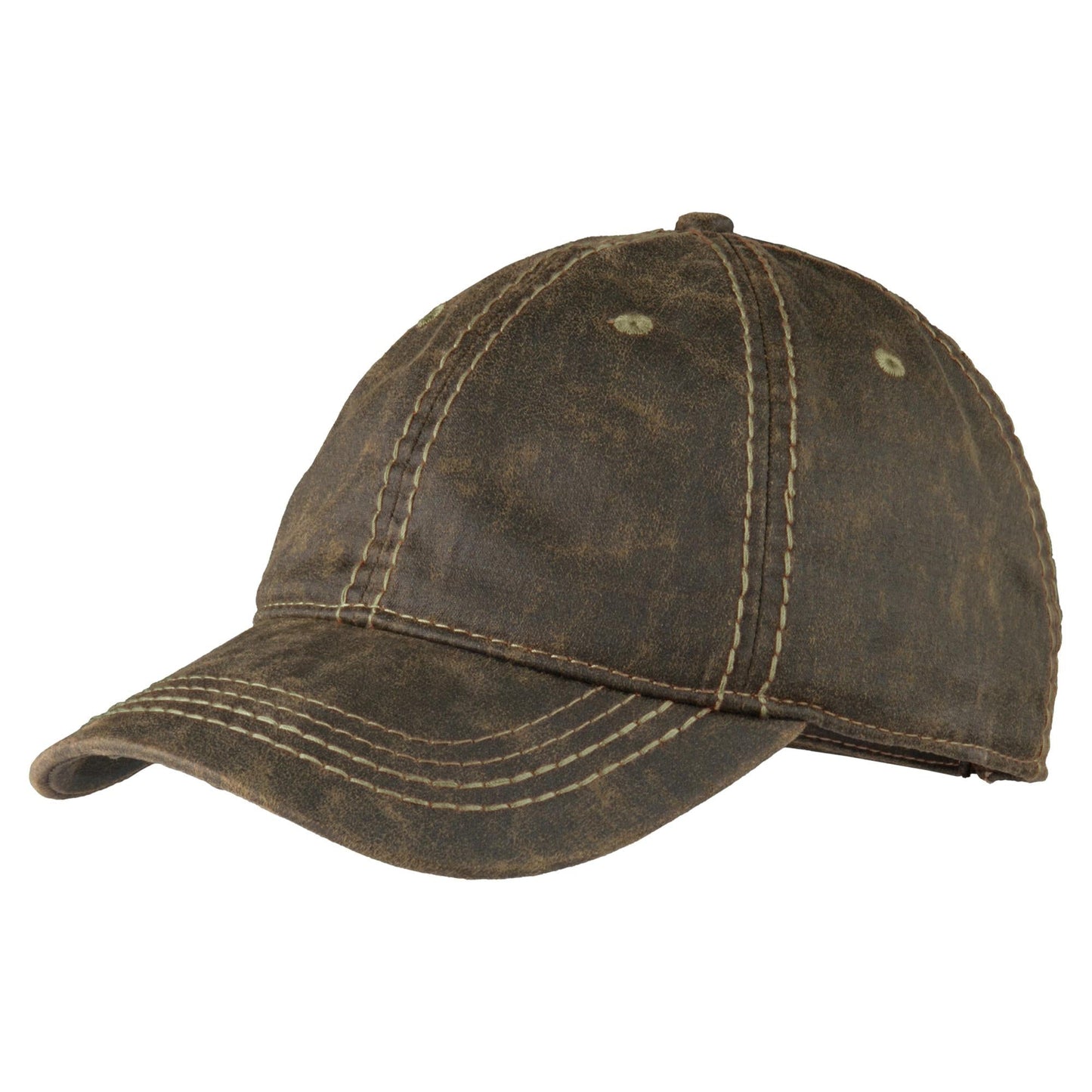 Black Distressed Ball Cap - Port Authority - Rugged Style