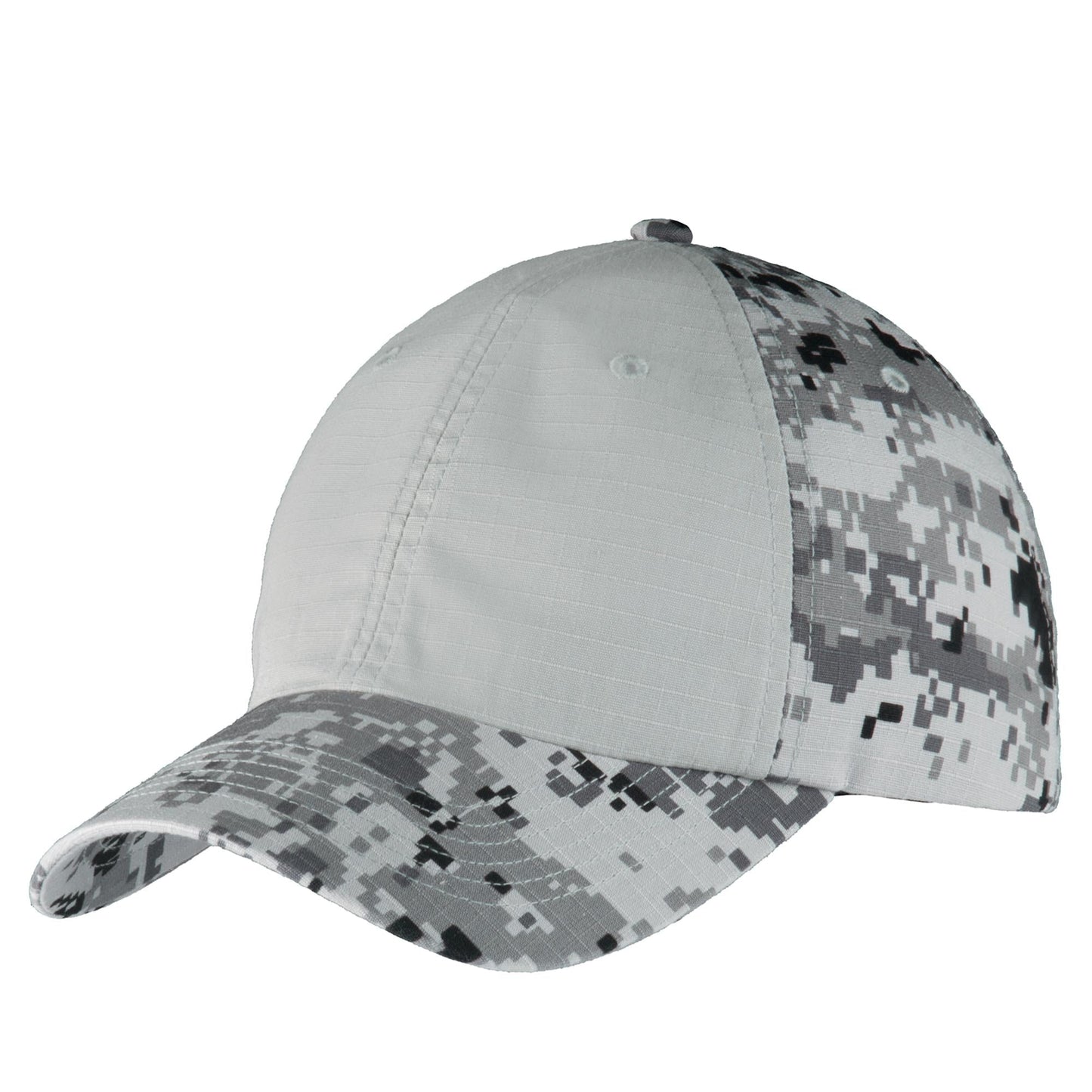 Sand Camo Ball Cap - Port Authority - Ripstop Cotton
