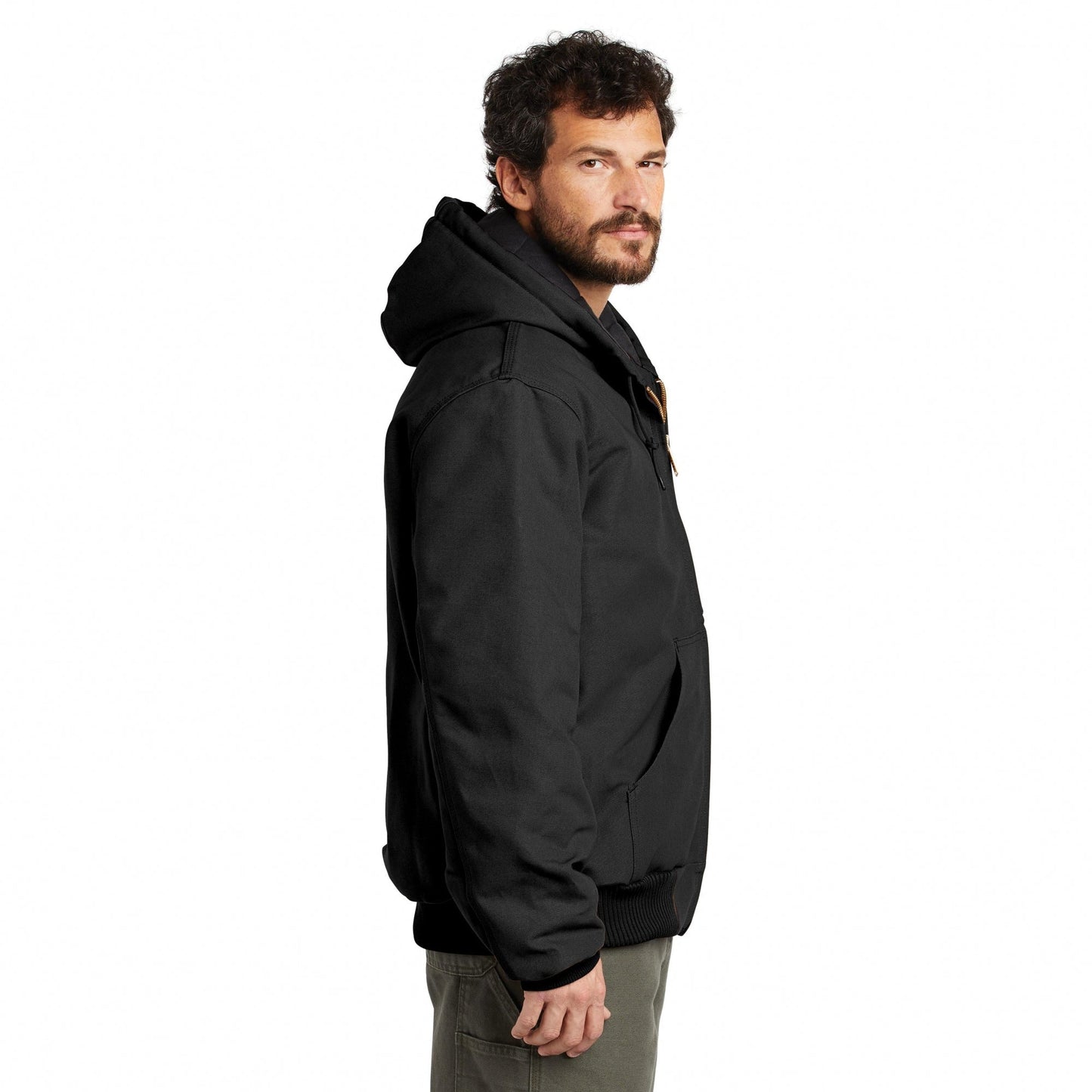 Black Jackets | Carhartt | Warm Quilted Duck Active - Carhartt - Durable Gear