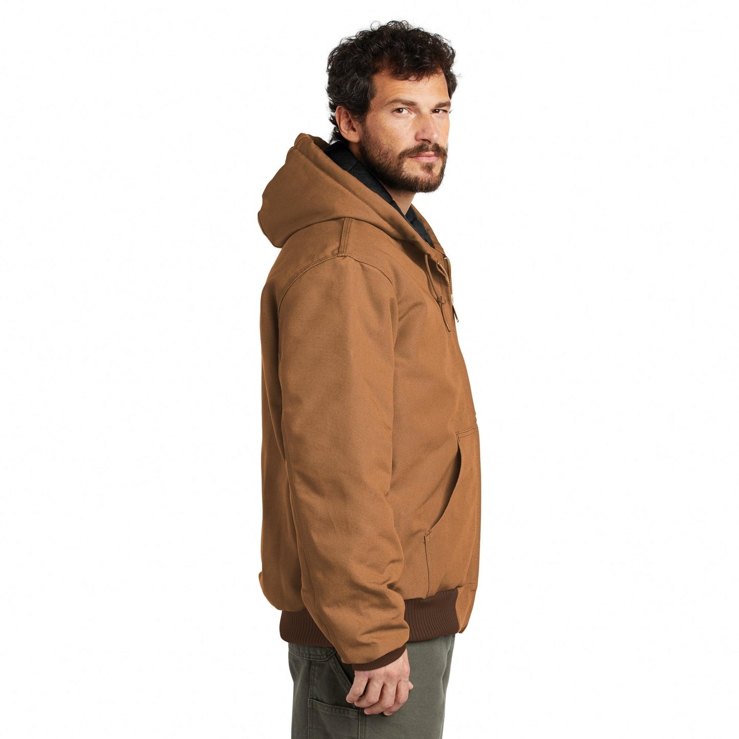 Black Jackets | Carhartt | Warm Quilted Duck Active - Carhartt - Durable Gear