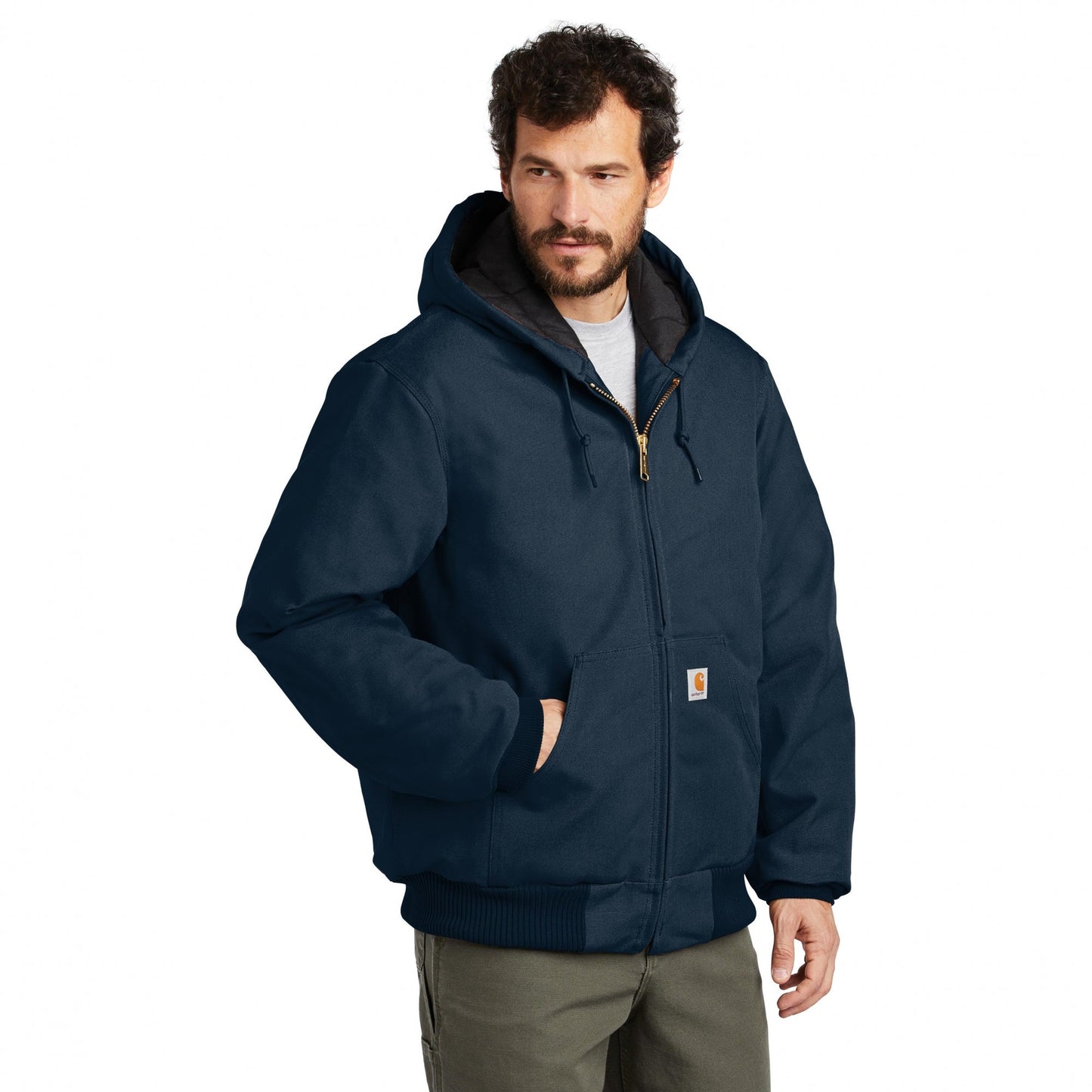Black Jackets | Carhartt | Warm Quilted Duck Active - Carhartt - Durable Gear