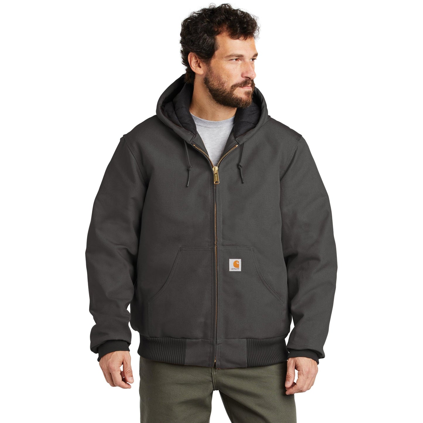Black Jackets | Carhartt | Warm Quilted Duck Active - Carhartt - Durable Gear