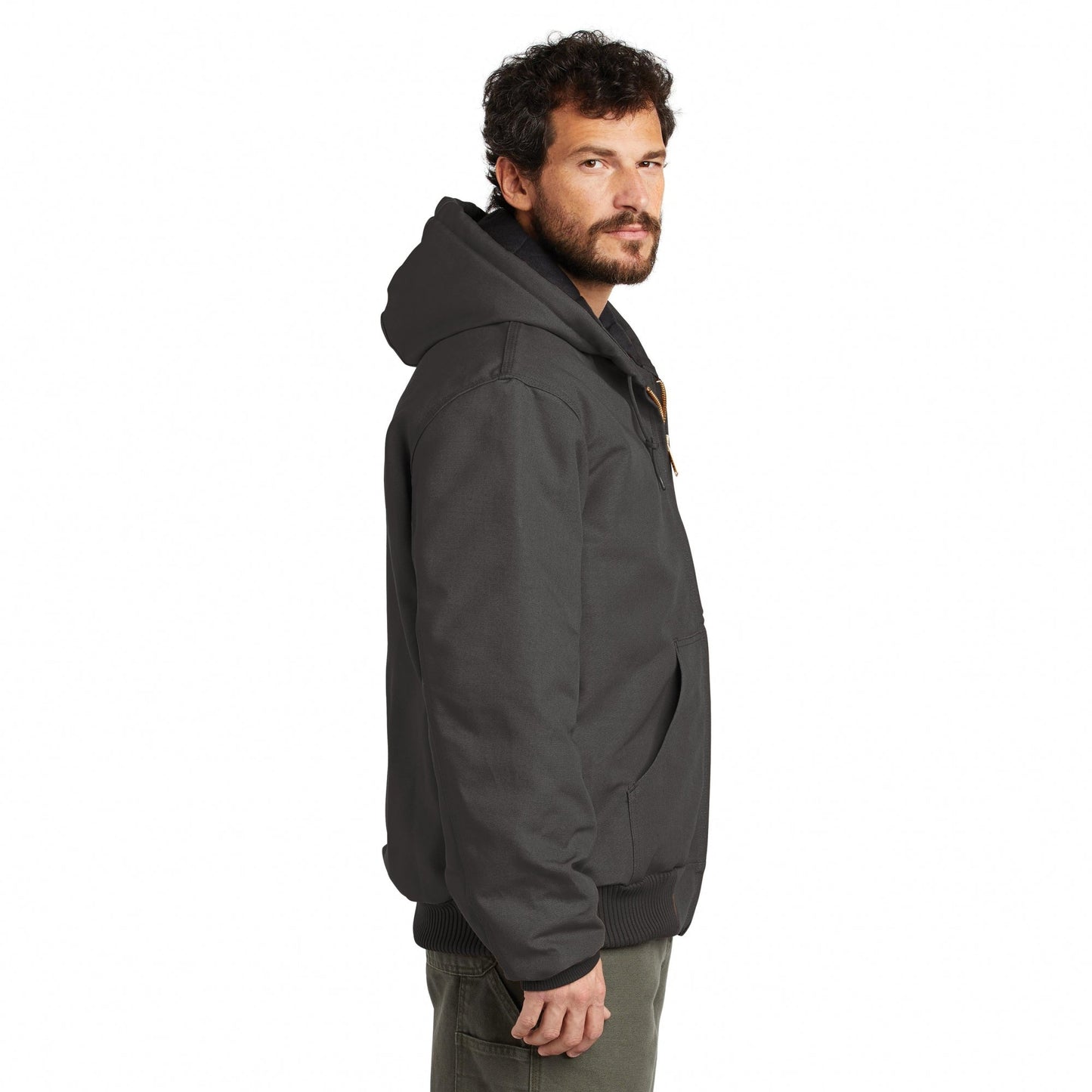 Black Jackets | Carhartt | Warm Quilted Duck Active - Carhartt - Durable Gear