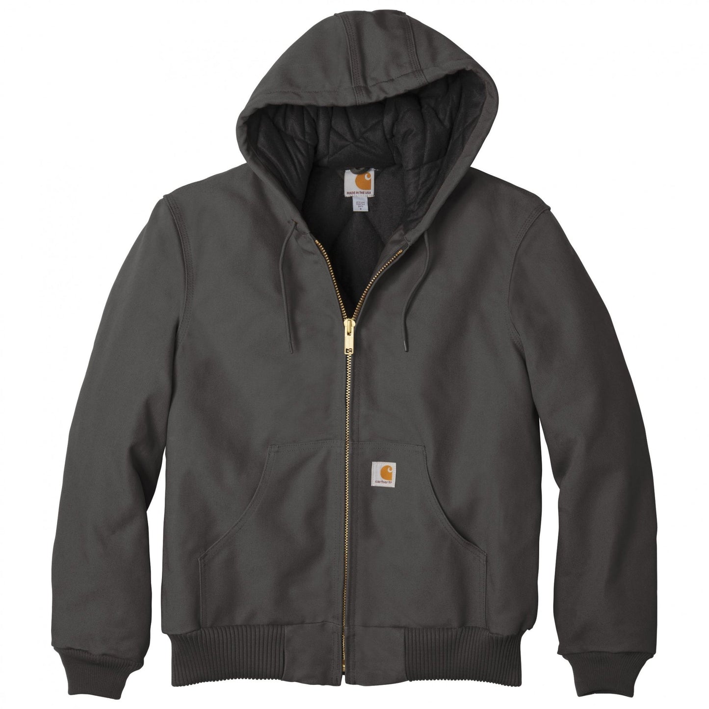 Black Jackets | Carhartt | Warm Quilted Duck Active - Carhartt - Durable Gear