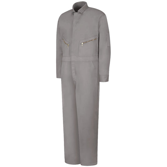 Grey Coveralls - Red Kap - Comfortable Cotton Blend