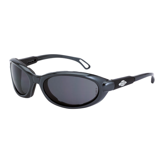 Indoor/Outdoor Anti-Fog Mirror Lens Glasses - CrossFire - Smoke Lens